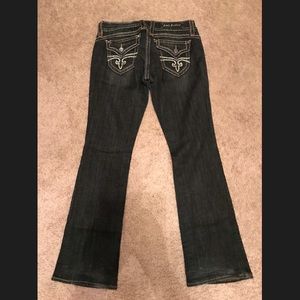 East Bootcut Rock Revival- dark denim- size 27